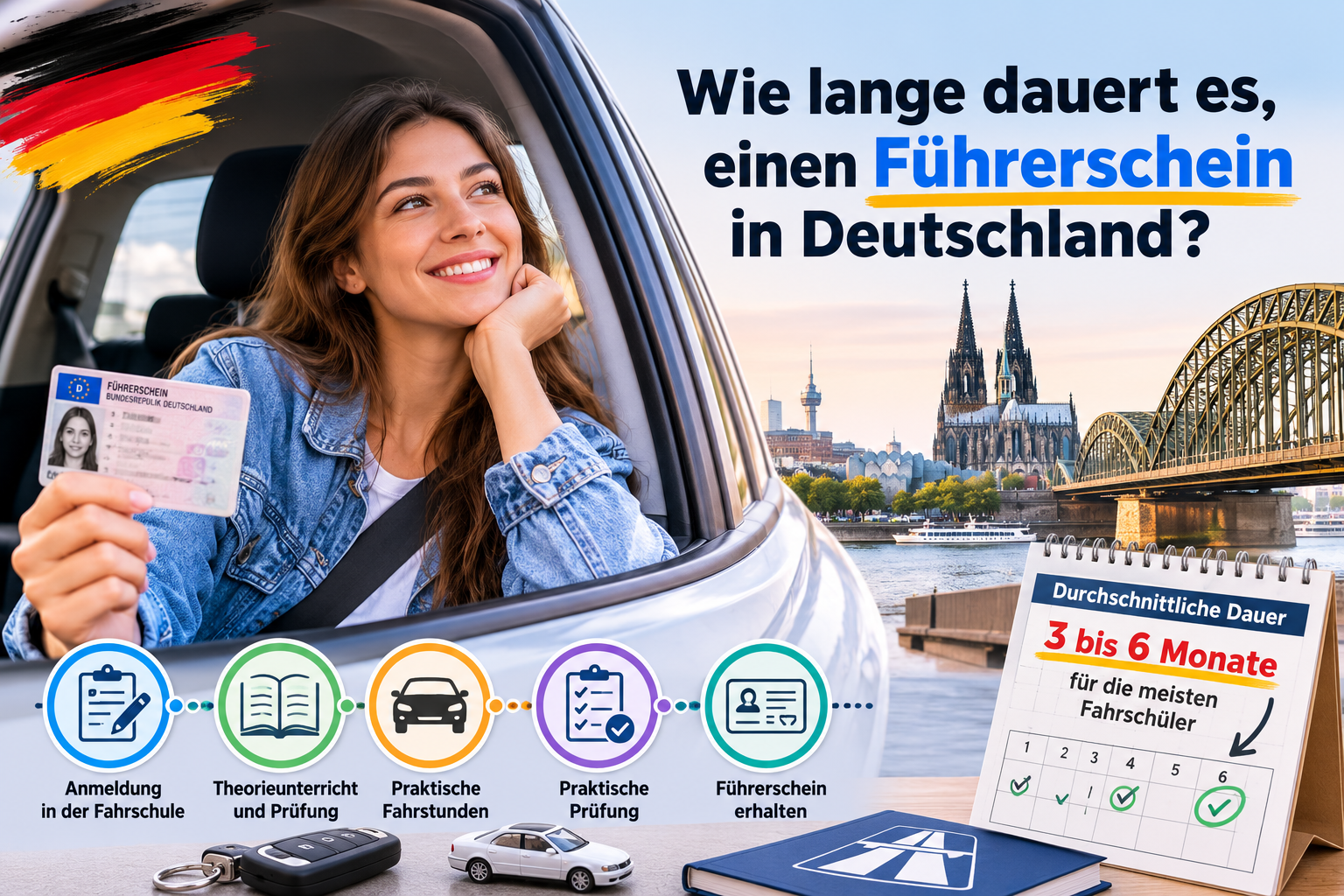 Wie lange dauert es, einen Führerschein in Deutschland zu bekommen Wie lange dauert es, einen Führerschein in Deutschland zu bekommen